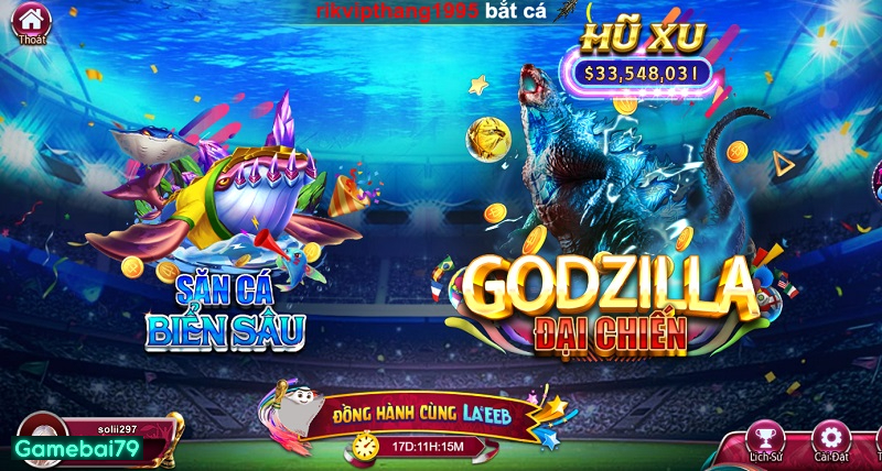 Bắn cá Rikvip đem lại nhiều trải nghiệm cá cược mới lạ