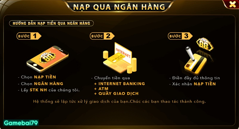 Nạp rút tại các cổng game lừa đảo thường sẽ không được hướng dẫn