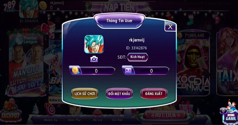 Bảo mật thông tin tốt tại 789 Club