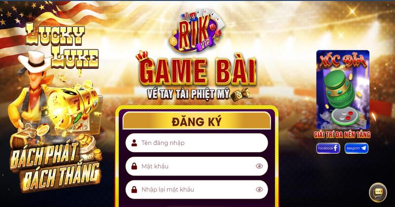 Đăng ký tài khoản Rikvip