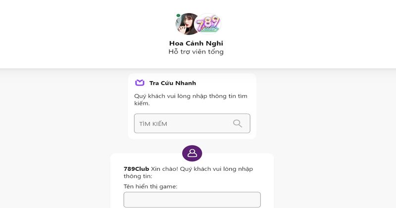 Dịch vụ CSKH 789 Club