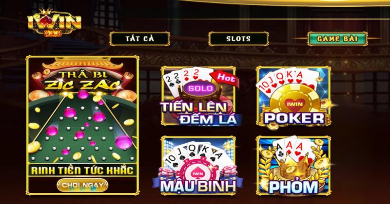 Game bài đổi thưởng Iwin Club