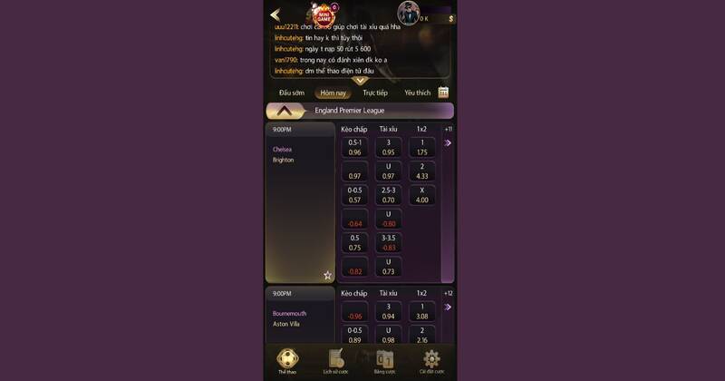 Sảnh cược thể thao Sunwin