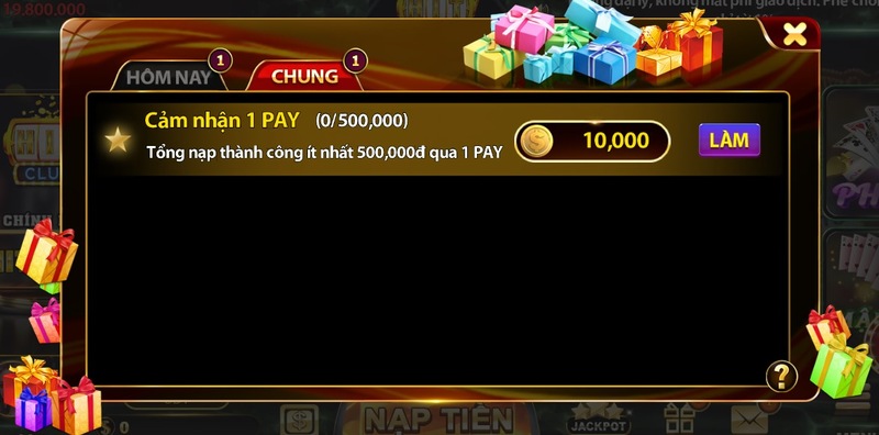 Ưu đãi dành cho người chơi Hit Club