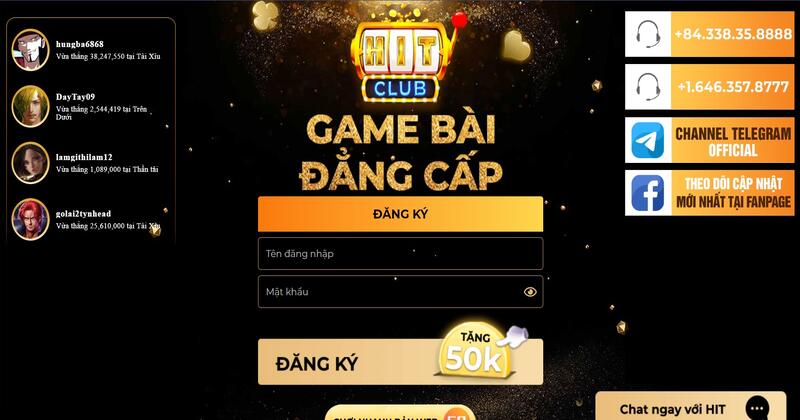 Tổng quan về cổng game Hit Club