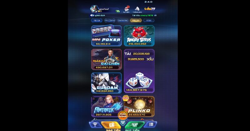 Game săn hũ hấp dẫn Win79