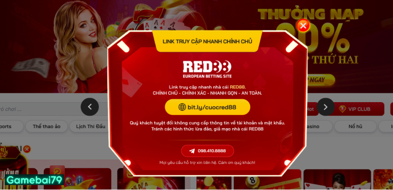 Link truy cập chính chủ đảm bảo không bị chặn