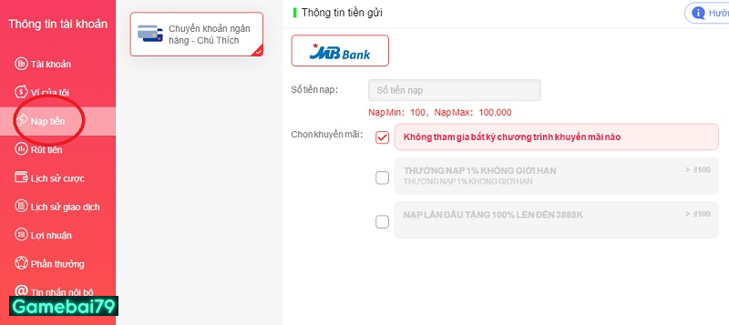 Hướng dẫn cách nạp tiền tiện lợi mà tân thủ nên biết