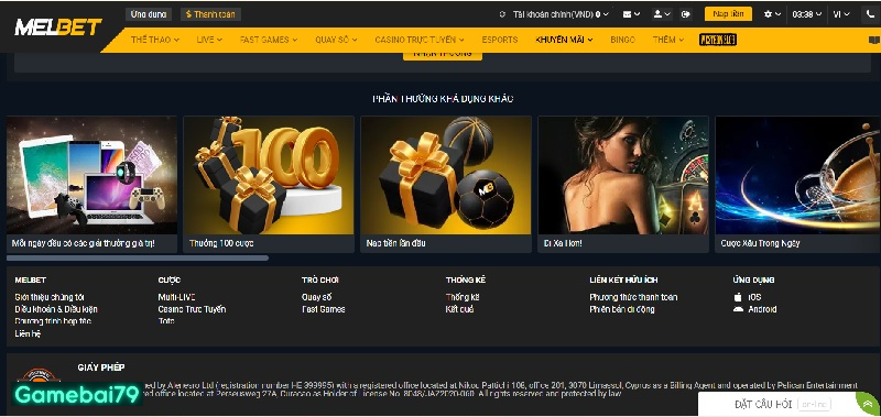 Các khuyến mãi cực khủng dành cho mọi thành viên cũ và mới