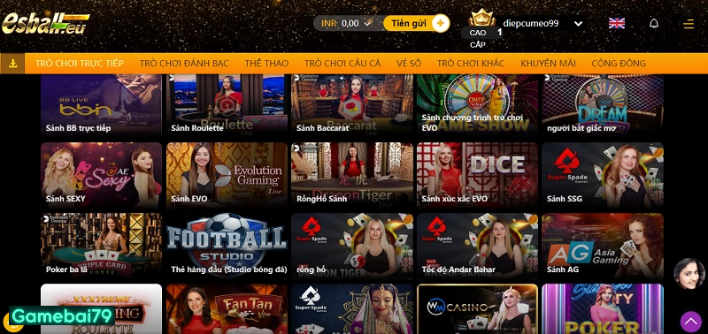 Những trò chơi Casino Live chưa bao giờ khiến ai phải thất vọng