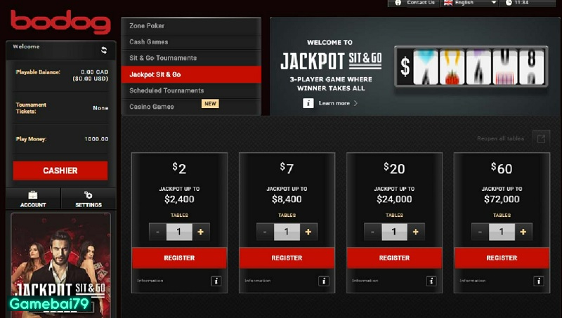 Thực hiện giao dịch nạp tiền để có thể tiến hành chơi game ngay lập tức