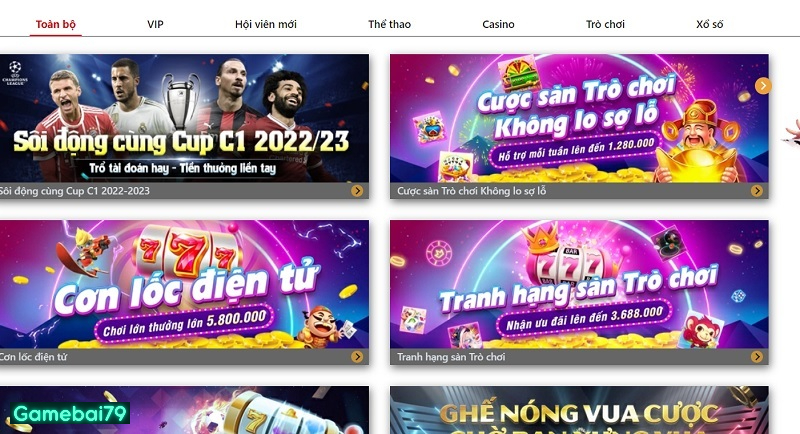 Những chương trình khuyến mãi siêu hot có tại nhà cái