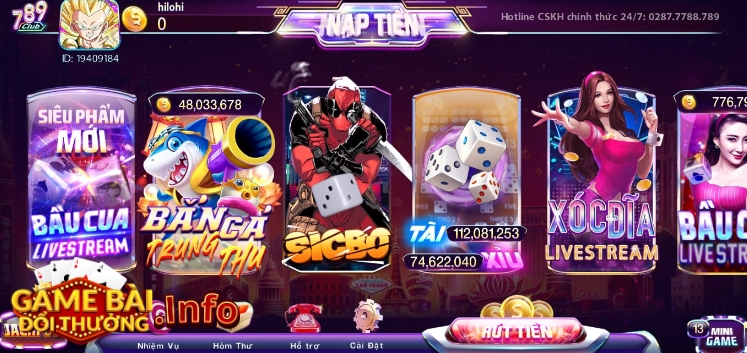 Giới thiệu về Tài Xỉu 789 Club