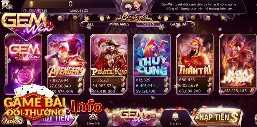 Cách chơi Nổ Hũ Gemwin