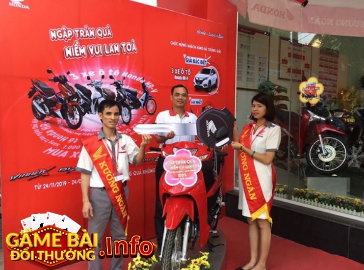 Quà hiện vật – Xe máy, điện thoại, laptop và nhiều phần thưởng lớn