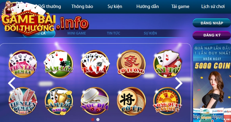 Game Bài Đổi Thưởng Được Yêu Thích Nhất
