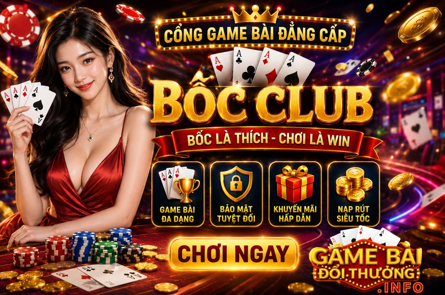 Bốc Club – Game Bài Đổi Thưởng Với Nhiều Trò Chơi Hấp Dẫn