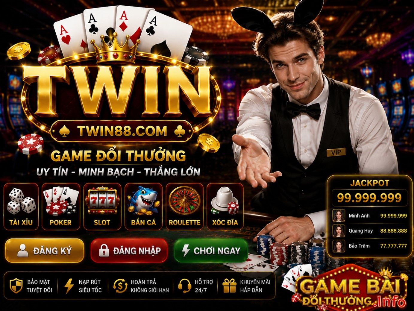 Twin – Cổng Game Giải Trí Hiện Đại Được Yêu Thích Hiện Nay