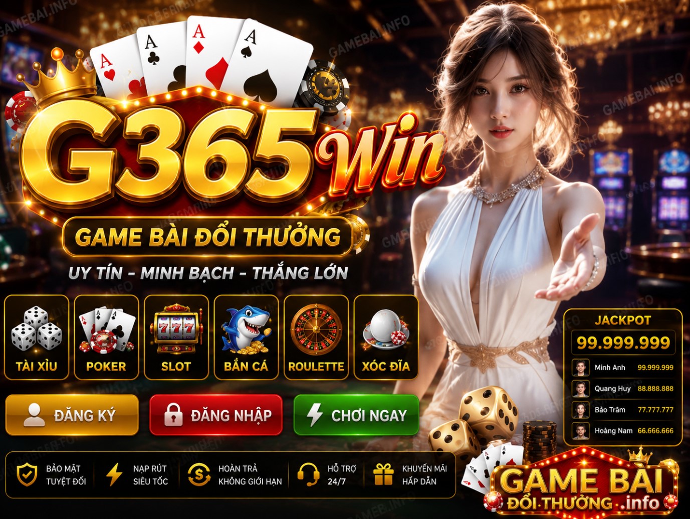 G365 Win – Game Bài Đổi Thưởng Hấp Dẫn Với Trải Nghiệm Giải Trí Đỉnh Cao