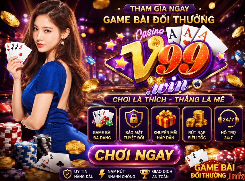 V99 Win - Sòng bài Casino hot nhất thị trường