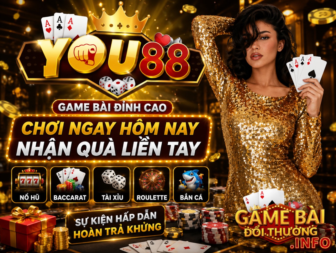 You88 – Cổng game bài đổi thưởng uy tín hàng đầu