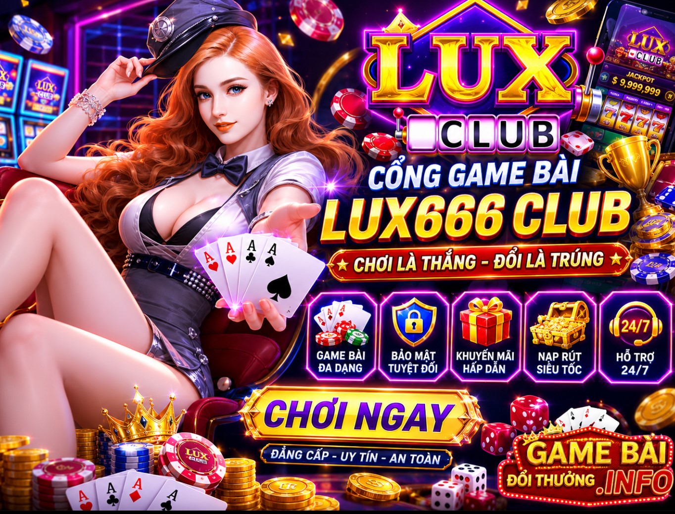 Lux666 Club – Top 1 cổng game bài online uy tín nhất 2026