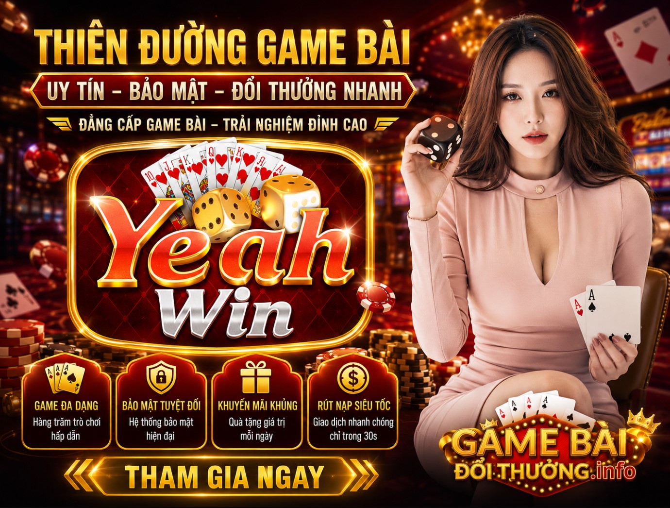 Yeah Win – Link truy cập mới nhất, không bị chặn – Update 2026